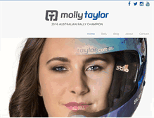 Tablet Screenshot of mollytaylor.com.au